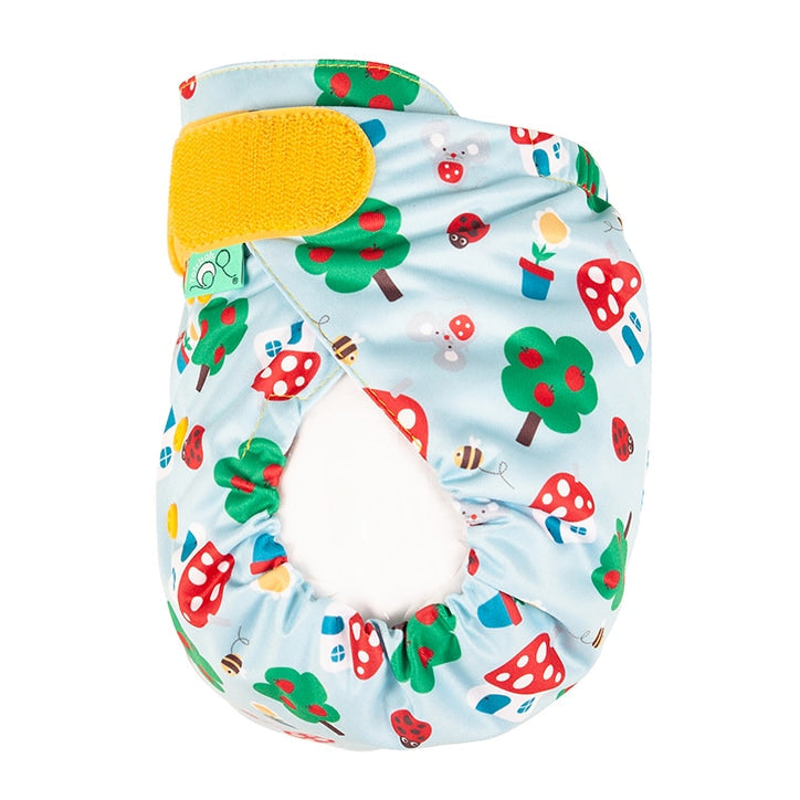 TotsBots Easyfit Star All in One Reusable Nappy - Mushroom Town