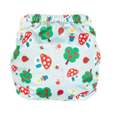 TotsBots Easyfit Star All in One Reusable Nappy - Mushroom Town Natural Nappies & Clothing Holland&Barrett   