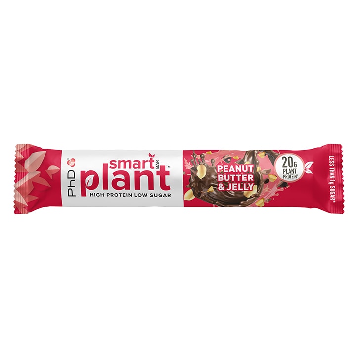 PhD Smart Bar Plant Peanut Butter & Jelly 64g