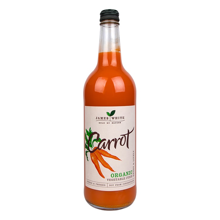 James White Drinks Organic Carrot Juice 750ml