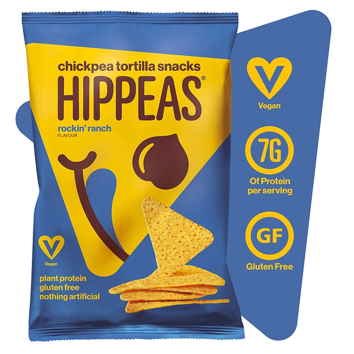 Hippeas Rockin' Ranch Chickpea Tortilla Snacks 130g GOODS Holland&Barrett   