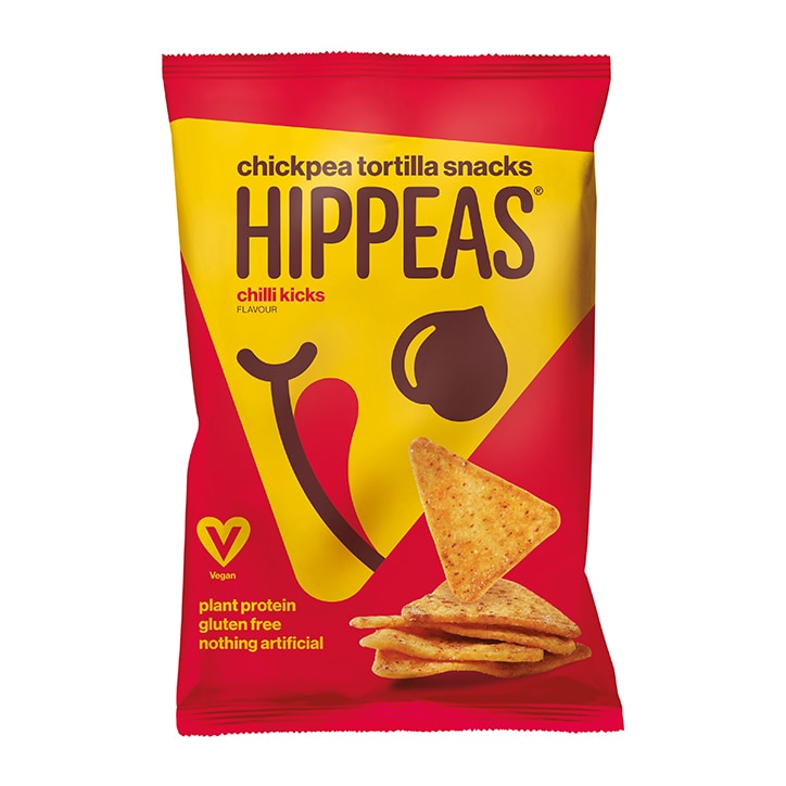 Hippeas Chilli Kicks Chickpea Tortilla Snacks 130g GOODS Holland&Barrett   