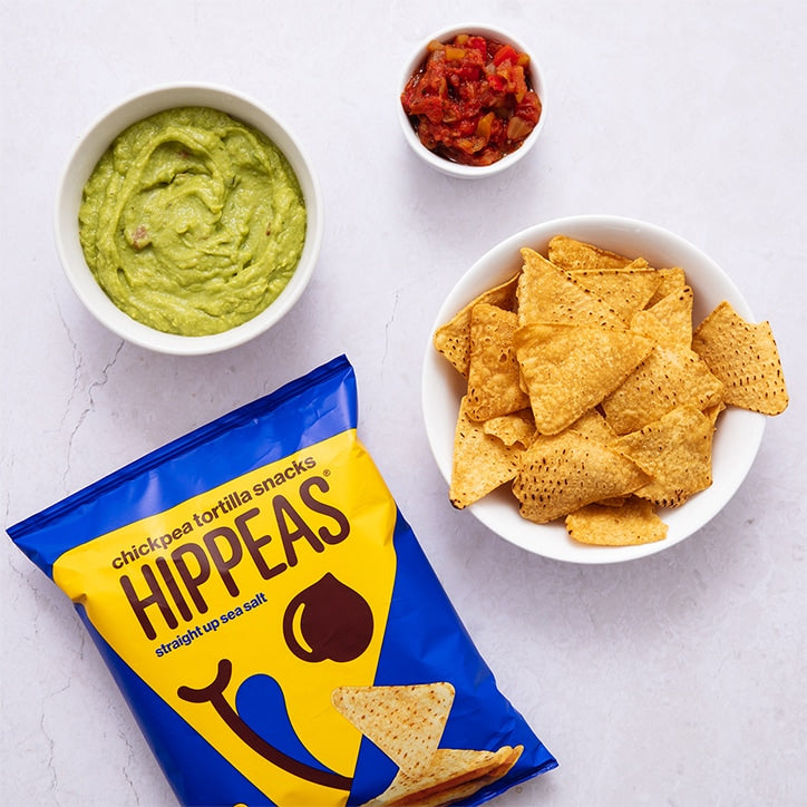 Hippeas Straight Up Sea Salt Chickpea Tortilla Snacks 130g GOODS Holland&Barrett   