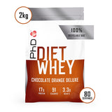 PhD Diet Whey Powder Chocolate Orange 2000g GOODS Holland&Barrett   