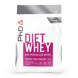 PhD Nutrition Diet Whey Protein Powder Raspberry & White Chocolate 2000g GOODS Holland&Barrett   