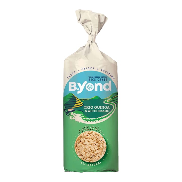 B.Yond Trio Quinoa & White Sesame Rice Cakes 100g GOODS Holland&Barrett   