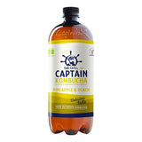 The GUTsy Captain Kombucha Pineapple Peach Kombucha 1 litre GOODS Holland&Barrett Default Title  