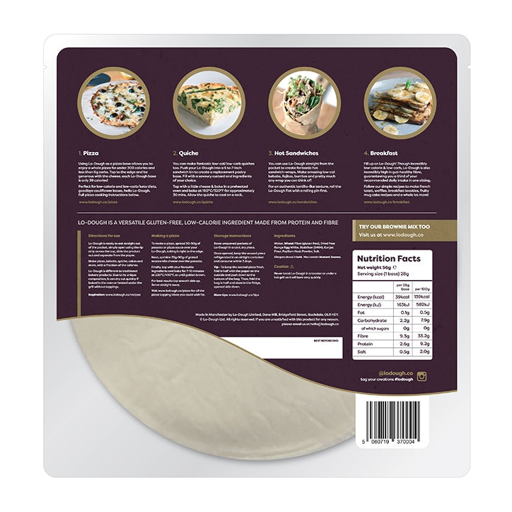 Lo-Dough Original Base 56g Cooking Holland&Barrett   