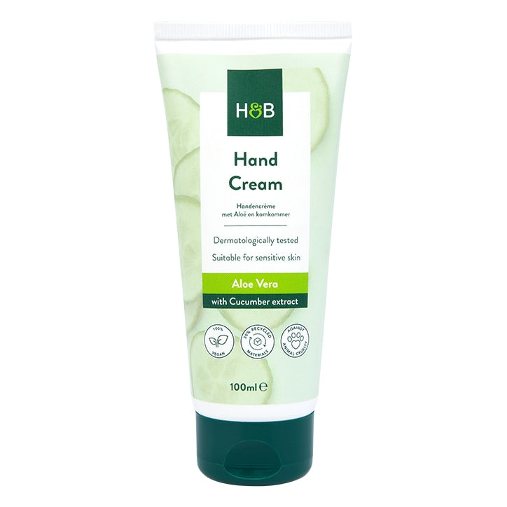 Holland & Barrett Aloe and Cucumber Hand Cream Natural Skincare Products Holland&Barrett   