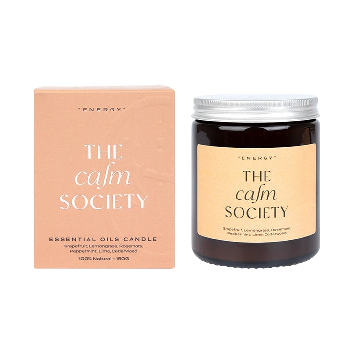 The Calm Society Energy Candle 150g Home Fragrance Holland&Barrett   