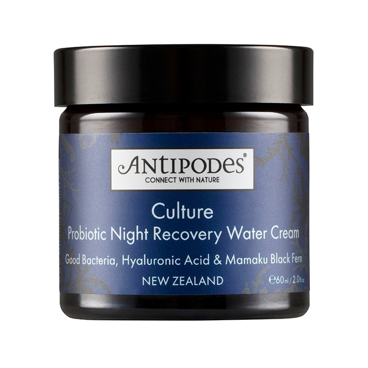 Antipodes Culture Probiotic Night Recovery Water Cream 60ml Night Cream Holland&Barrett   