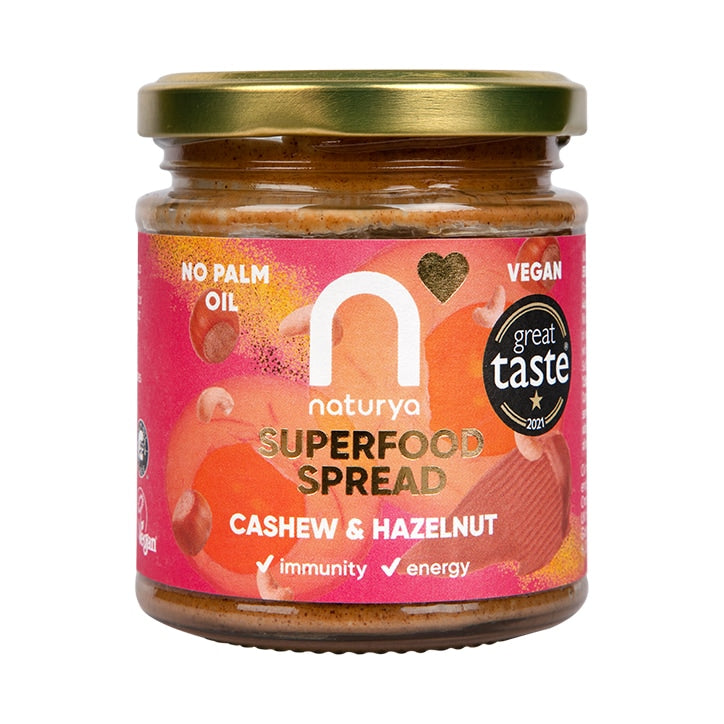 Naturya Cashew & Hazelnut Smooth Spread 170g