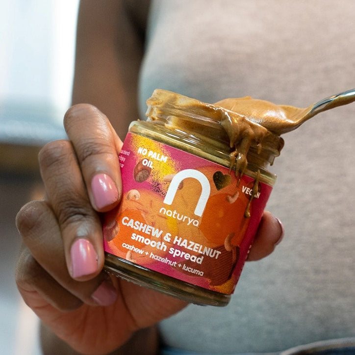 Naturya Cashew & Hazelnut Smooth Spread 170g Nut Butters Holland&Barrett   