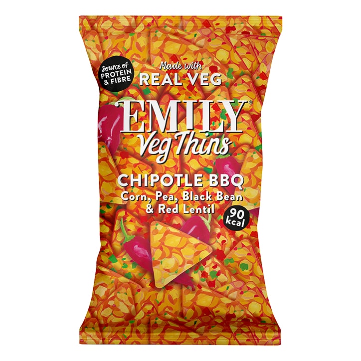 Emily Veg Thins Chipotle BBQ 80g Crisps & Chips Holland&Barrett   