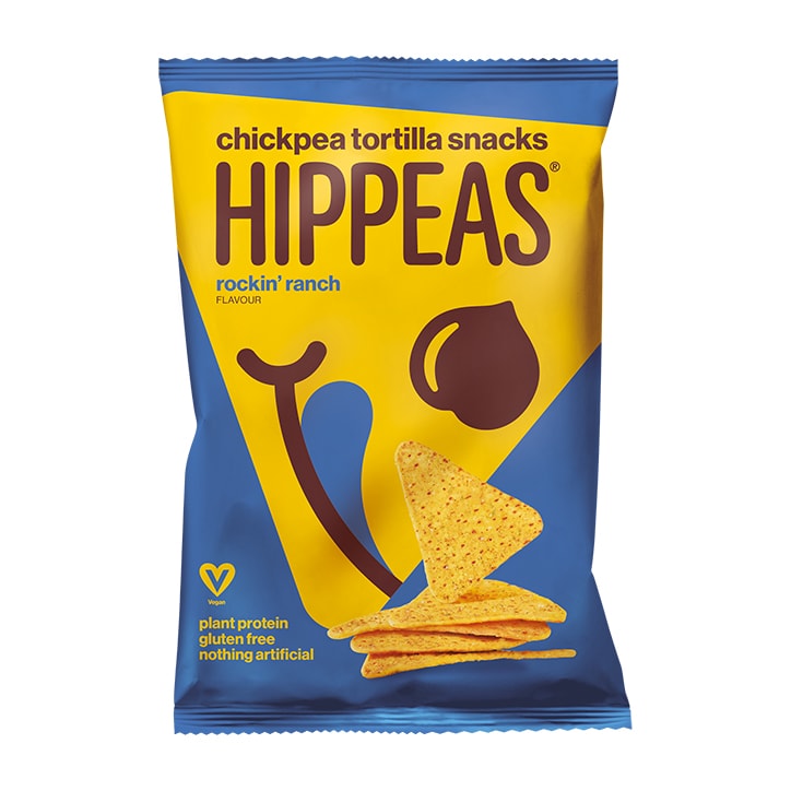 Hippeas Rockin' Ranch Chickpea Tortilla 40g Crisps & Chips Holland&Barrett   