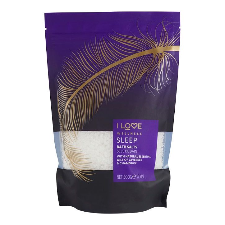 I Love Wellness Sleep Bath Salts 500g GOODS Holland&Barrett   