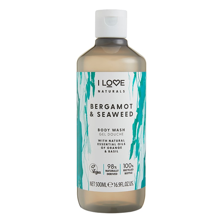 I Love Naturals Bergamot & Seaweed Body Wash 500ml