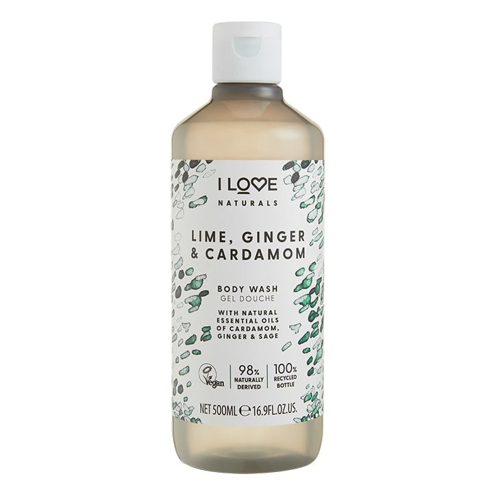 I Love Naturals Lime, Ginger & Cardamon Body Wash 500ml GOODS Holland&Barrett   