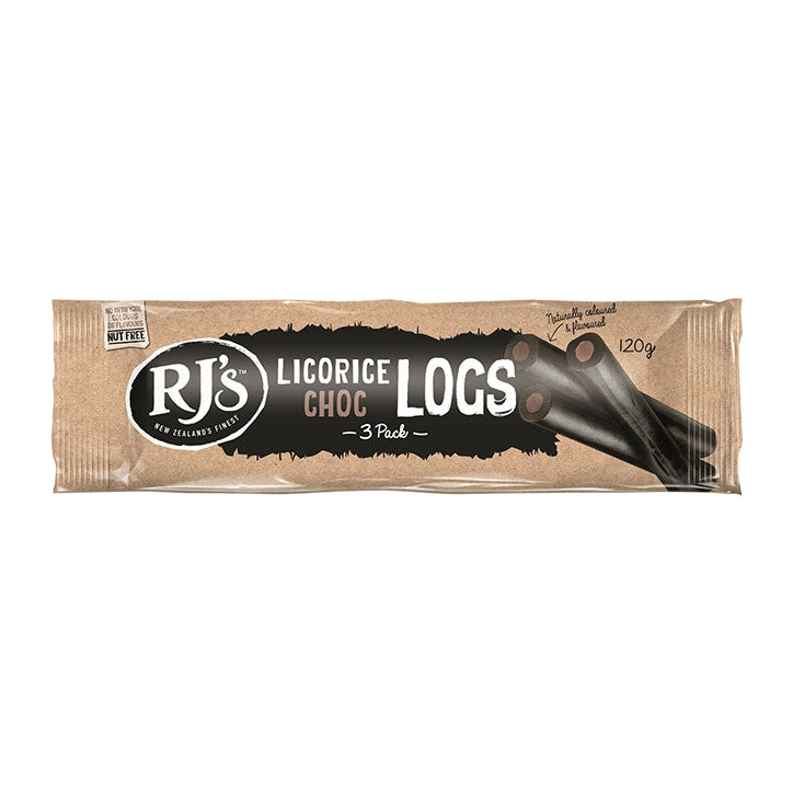 RJs Natural Licorice Choc Triple Log 120g GOODS Holland&Barrett   