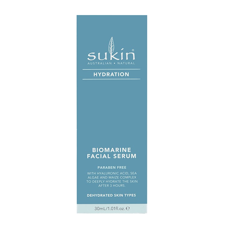 Sukin Hydration Bio Marine Facial Serum 30ml GOODS Holland&Barrett   