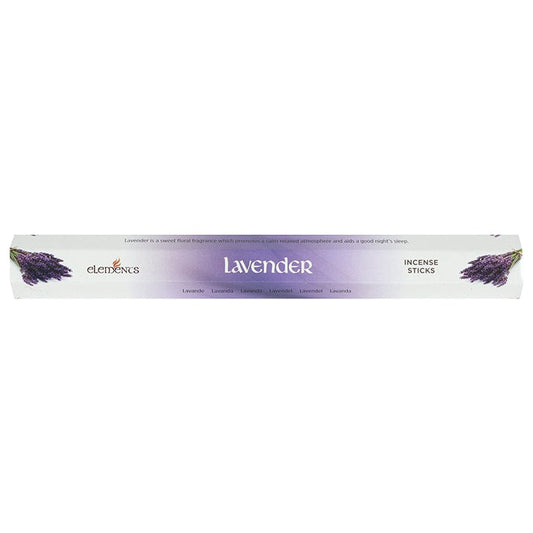 Elements Lavender 20 Incense Sticks Home Fragrance Holland&Barrett   