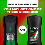 Lynx Africa Shower Gel 225ml Men's Shower Gel and Body Wash Boots   