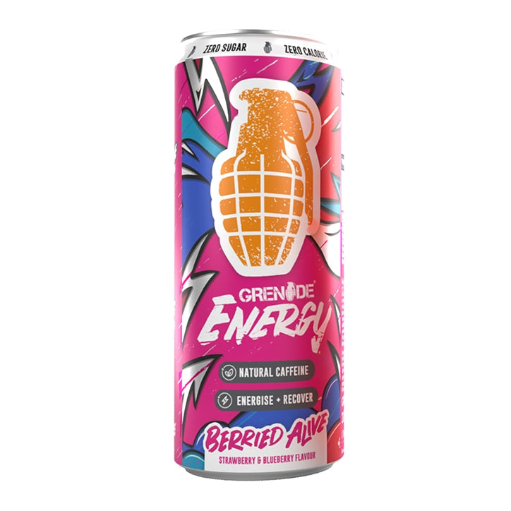 Grenade Energy Cherry Bomb 330ml Energy Drinks Holland&Barrett   