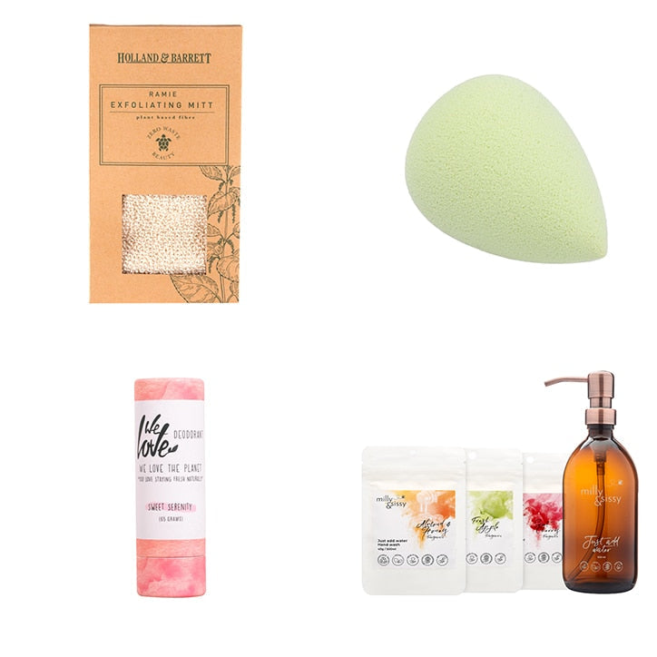 H&B Clean & Conscious Monthly Beauty Edit - Zero Waste Natural Beauty Shop All Holland&Barrett   