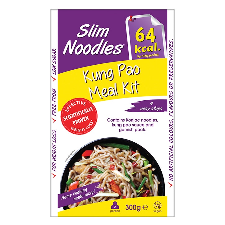 Slim Noodles Kung Pao Meal Kit 300g Soup & Ready Meals Holland&Barrett   