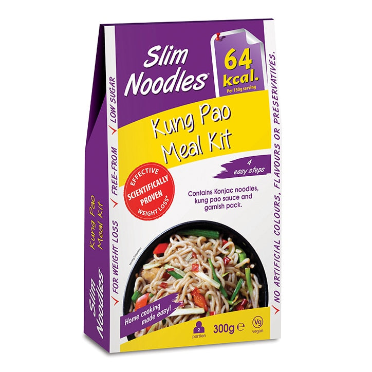 Slim Noodles Kung Pao Meal Kit 300g Soup & Ready Meals Holland&Barrett   