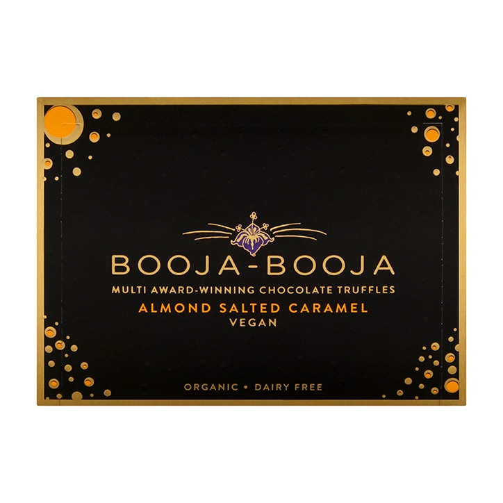 Booja Booja Almond Salted Caramel Chocolate Truffles 92g Chocolate Holland&Barrett   