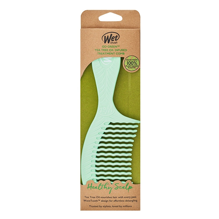 WetBrush Go Green Detangling Comb - Tea Tree Oil