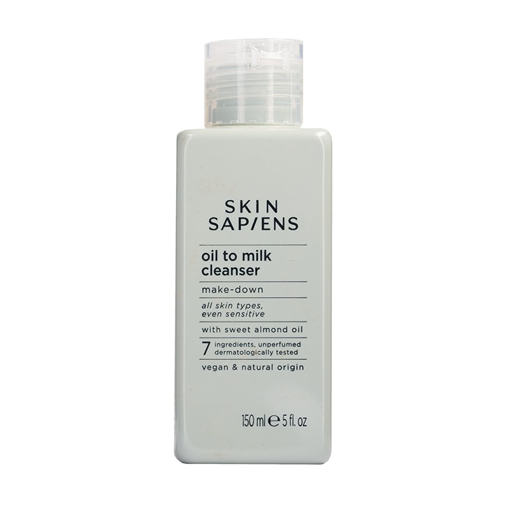 Skin Sapiens Oil to Milk Cleanser 150ml Cleanser & Toner Holland&Barrett   