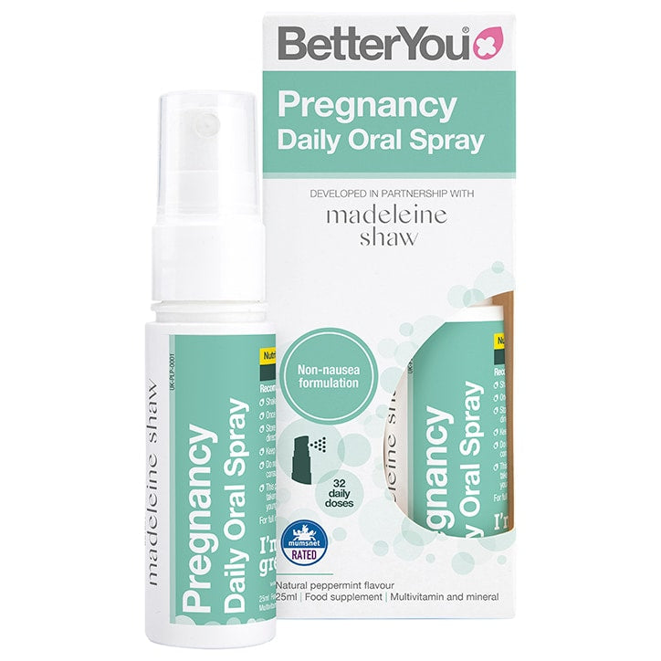 BetterYou Pregnancy Daily Oral Spray 25ml New In: Vitamins & Supplements Holland&Barrett   