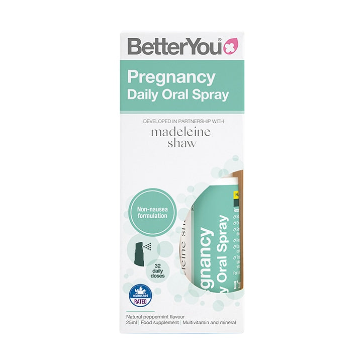 BetterYou Pregnancy Daily Oral Spray 25ml New In: Vitamins & Supplements Holland&Barrett   