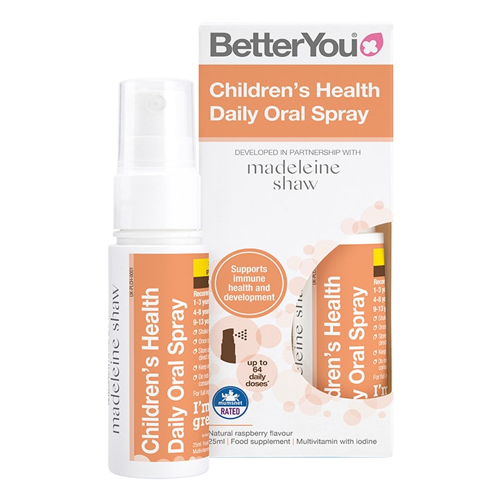 BetterYou Children's Health Daily Oral Spray 25ml New In: Vitamins & Supplements Holland&Barrett   