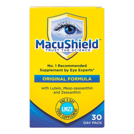 MacuShield Original Formula 30 Capsules Eye Care Vitamins Holland&Barrett   