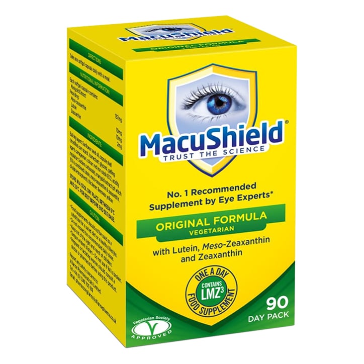 MacuShield Original Formula Vegetarian 90 Capsules GOODS Holland&Barrett   