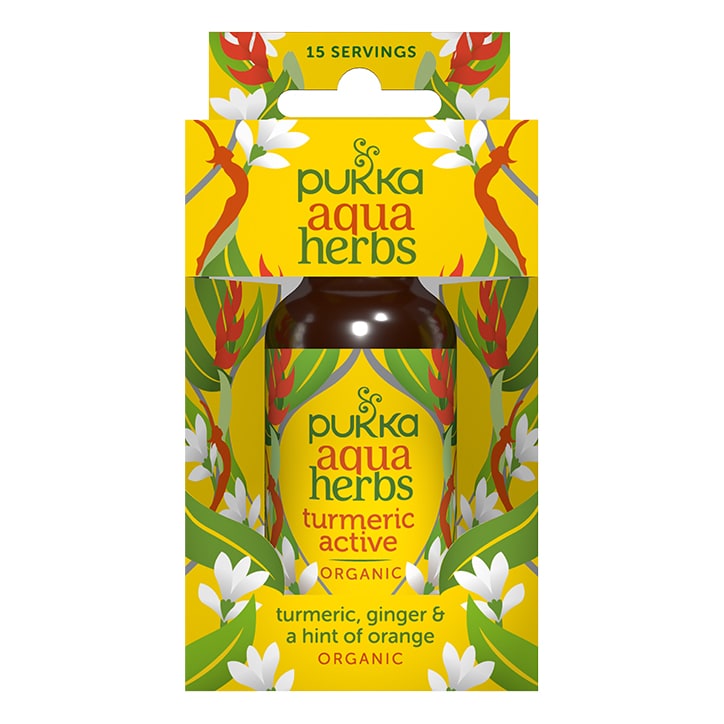 Pukka Turmeric Active Aqua Herbs Organic 30ml GOODS Holland&Barrett   