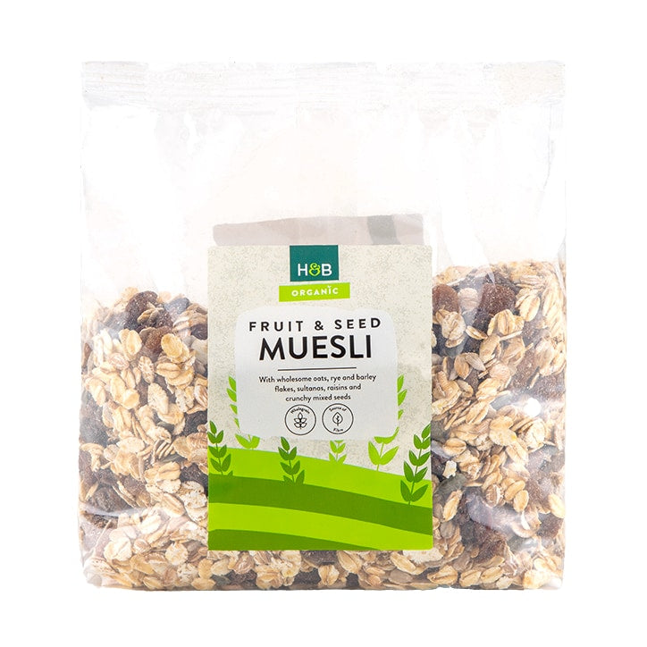 Holland & Barrett Organic Fruit & Seed Muesli 500g