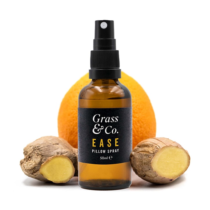 Grass & Co EASE Pillow Spray with Eucalyptus, Ginger & Orange 50ml