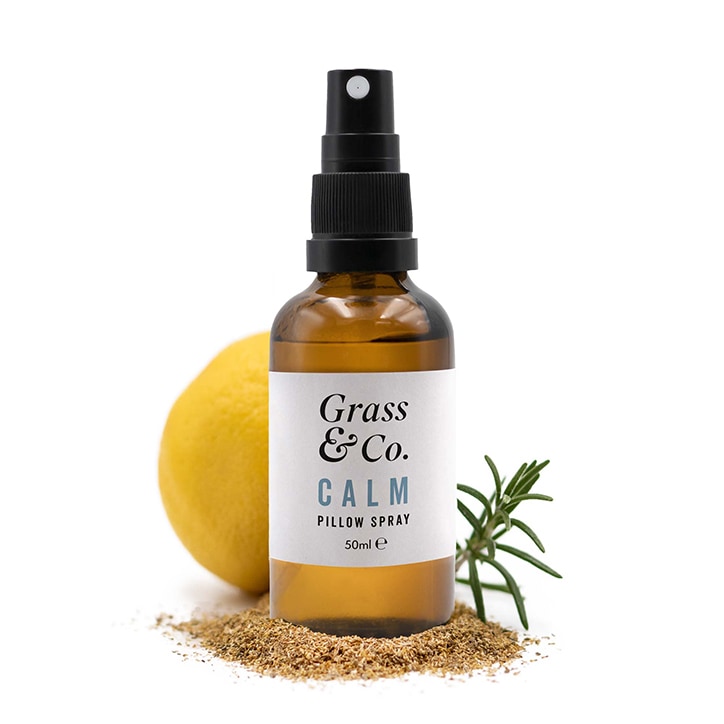 Grass & Co CALM Pillow Spray with Chamomile, Rosemary & Lemon 50ml GOODS Holland&Barrett   