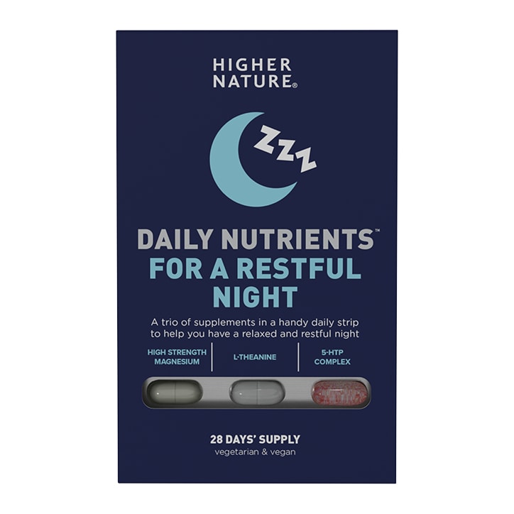 Higher Nature Daily Nutrients for a Restful Night 84 Capsules GOODS Holland&Barrett   