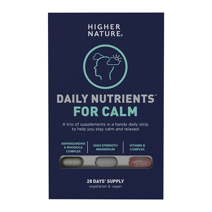 Higher Nature Daily Nutrients for Calm 84 Capsules GOODS Holland&Barrett   