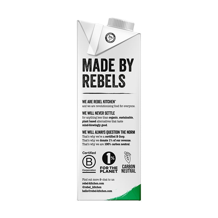 Rebel Kitchen 100% Dairy Free Organic Semi Skimmed Mylk 1L Dairy Free & Dairy Alternatives Holland&Barrett   