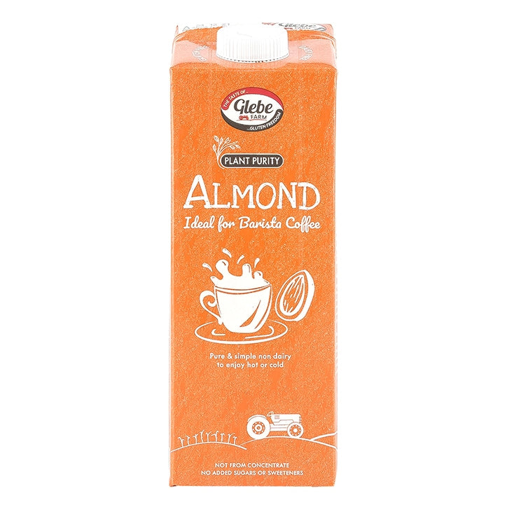 Glebe Farm Almond Drink Barista Style 1L Nut Drinks Holland&Barrett   