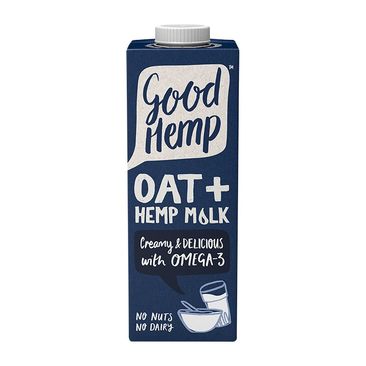 Good Hemp Oat + Hemp Milk 1L Oat, Rice & Hemp Drinks Holland&Barrett   