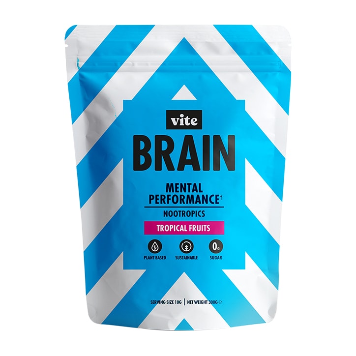 Vite Brain Drink Tropical Fruits 300g Brain & Memory Support Supplements Holland&Barrett   