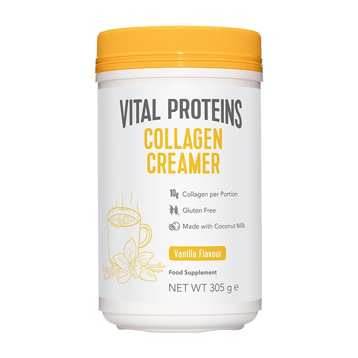 Vital Proteins Collagen Creamer Vanilla Flavour 305g Collagen & Silica Supplements Holland&Barrett   