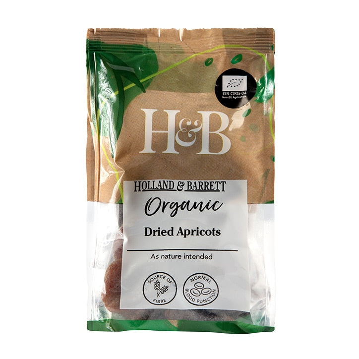 Holland & Barrett Organic Dried Apricots 200g Dried Fruit Holland&Barrett   